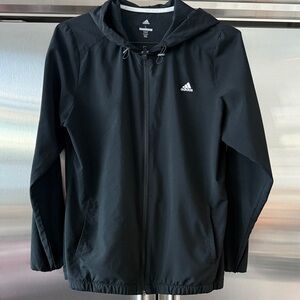 Adidas Woman’s Black Golf Windbreaker Jacket